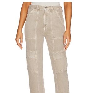 Agolde tan cargo pants